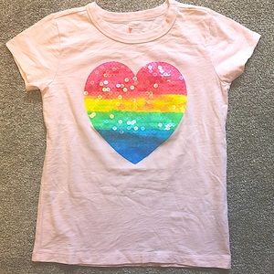 Sequined heart tee by Crewcuts, Jcrew